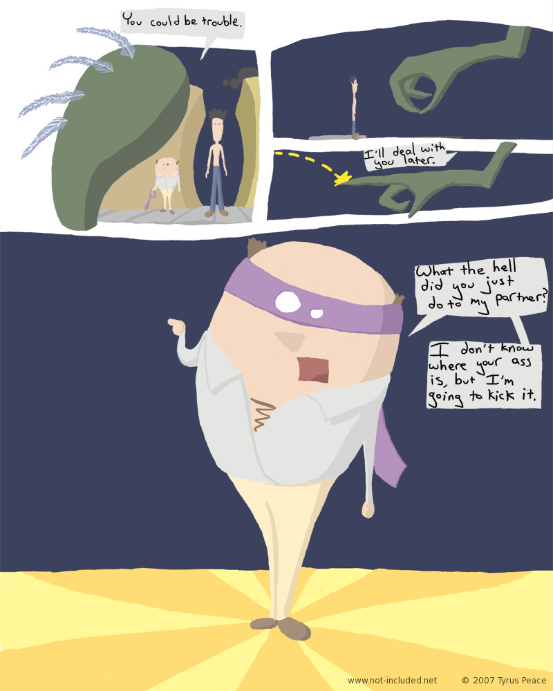 117 - Empty threats are manly.